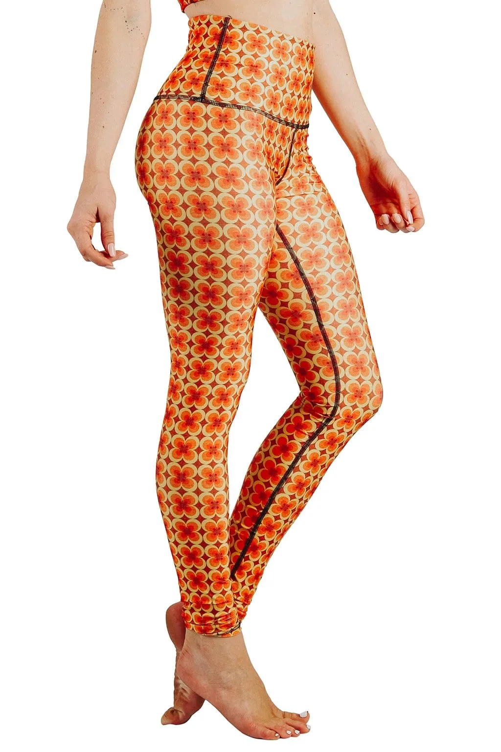 Groovy Girl Printed Yoga Leggings