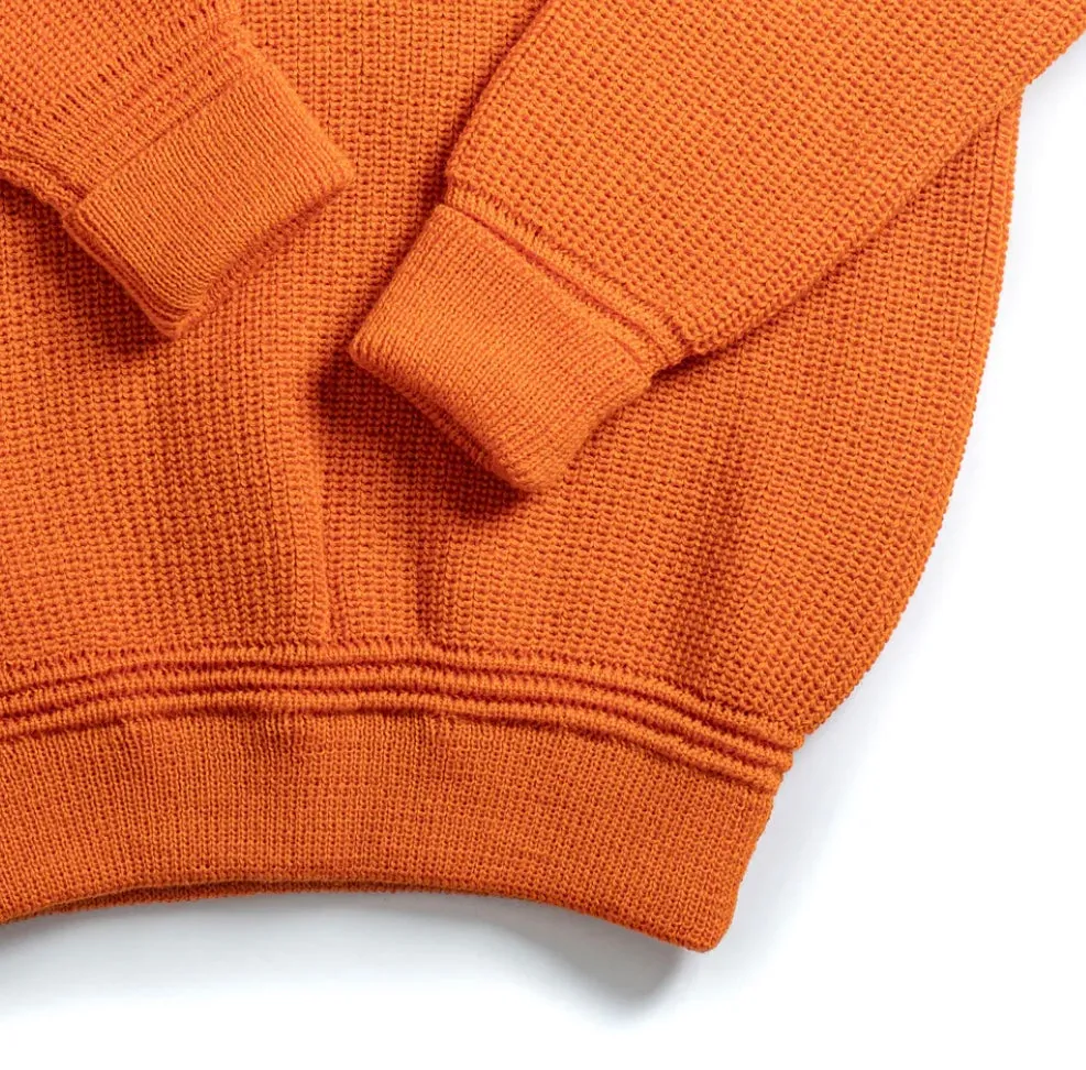 Heimat U Boat Roll Neck - Rescue Orange