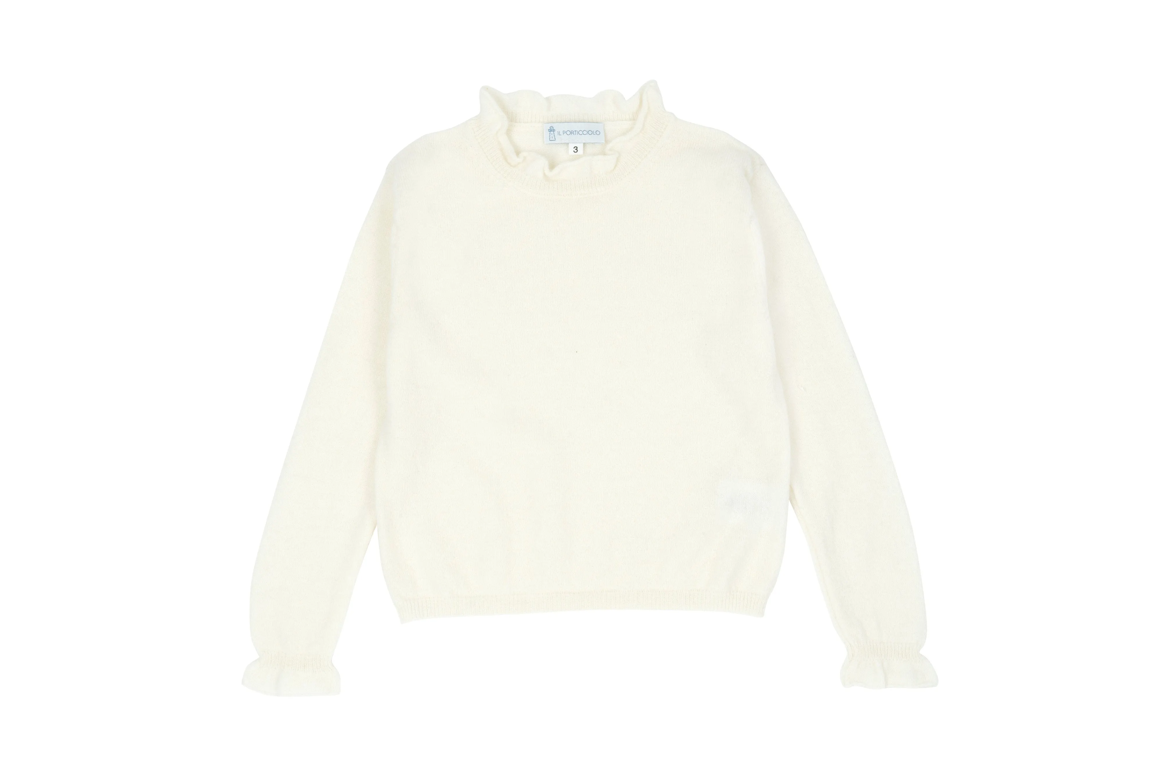 High Neck Jumper - Cream