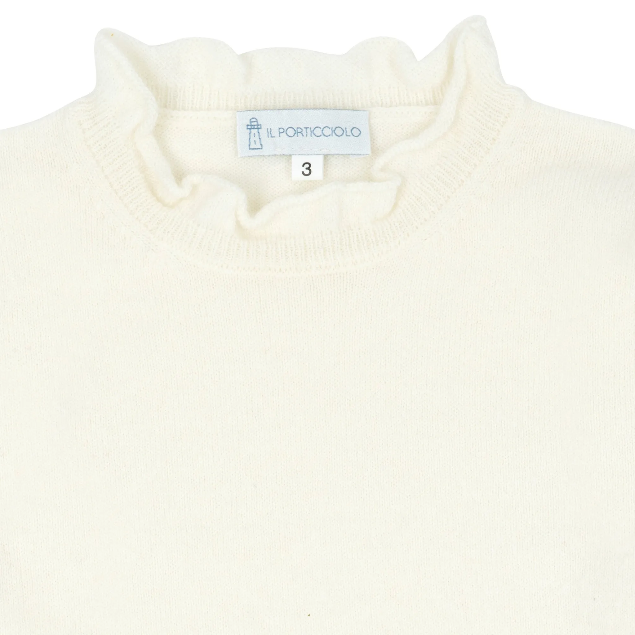 High Neck Jumper - Cream