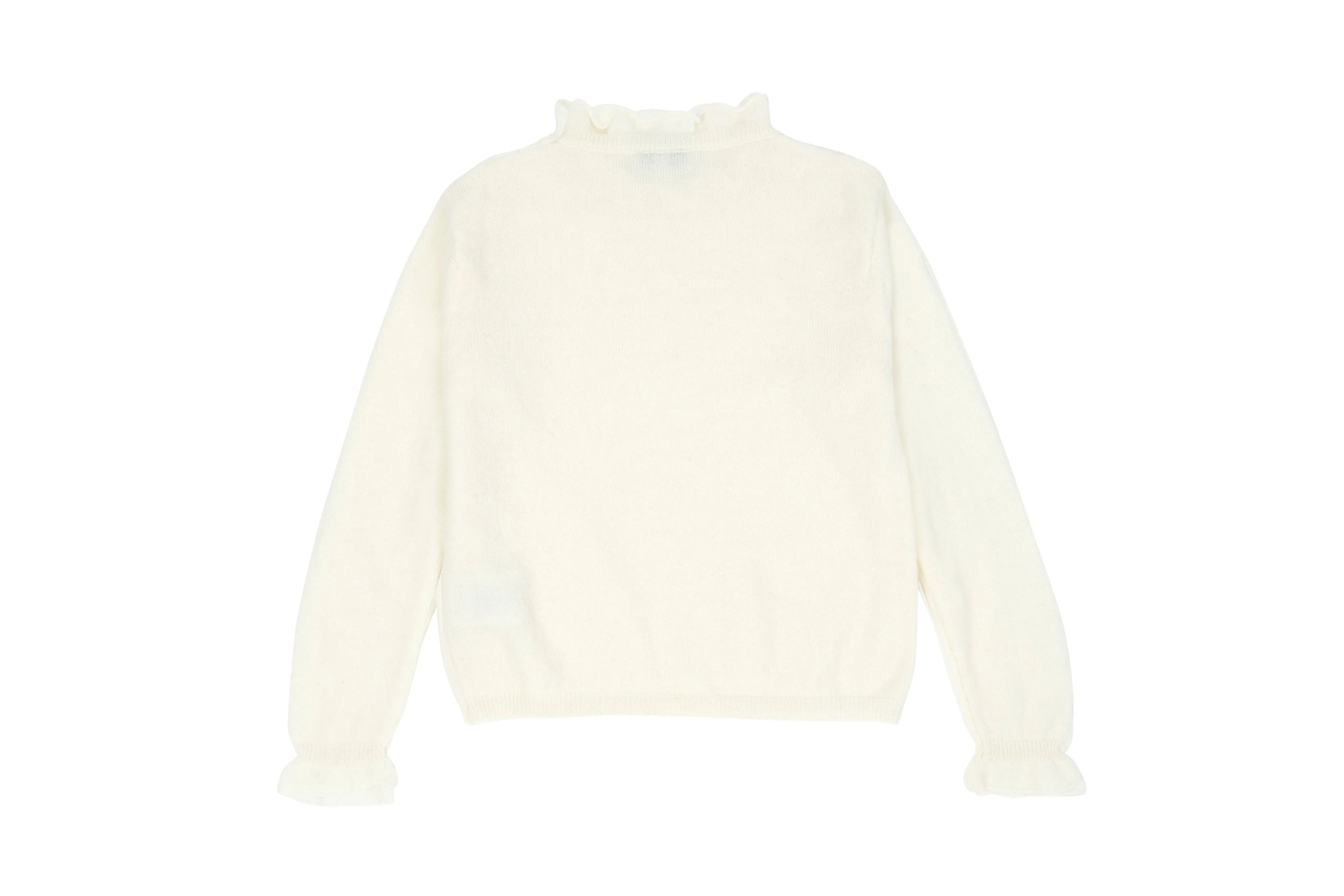 High Neck Jumper - Cream