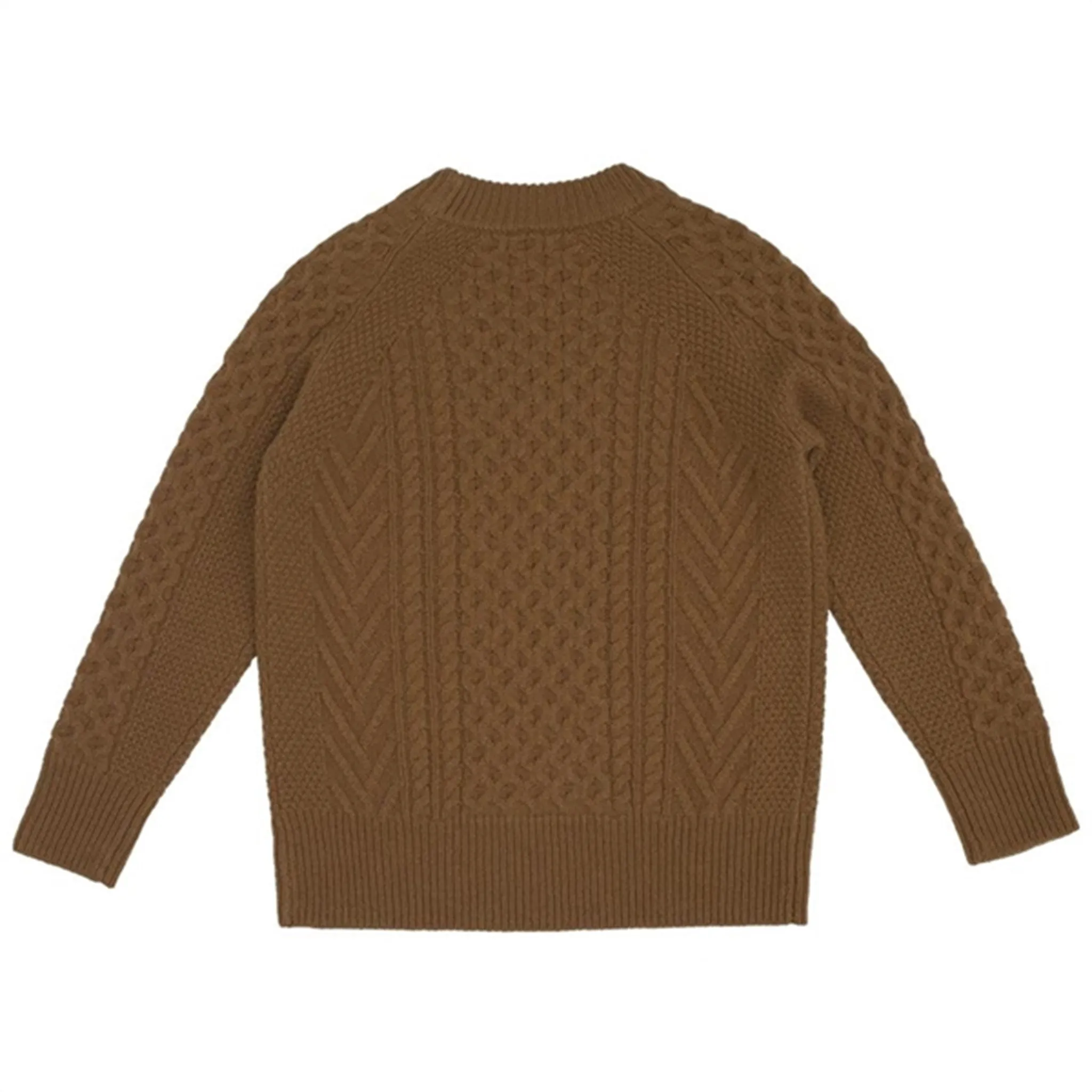 HOLMM Camel Elsem Wool Knit Jumper