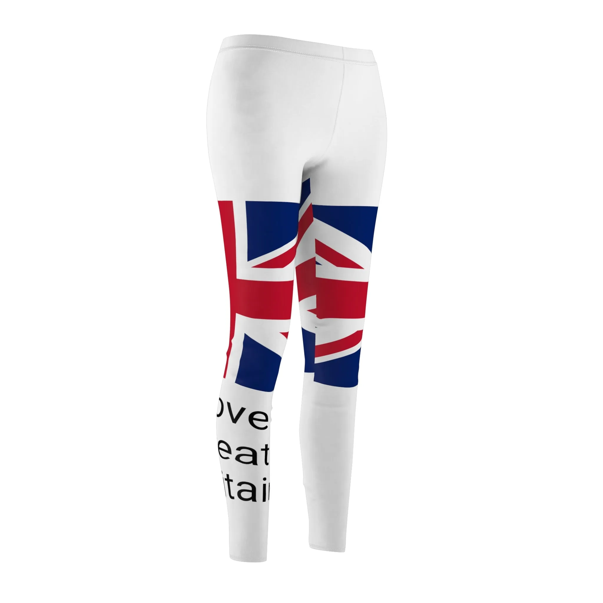 I Love Great Britain Women's Cut & Sew Casual Leggings (AOP)