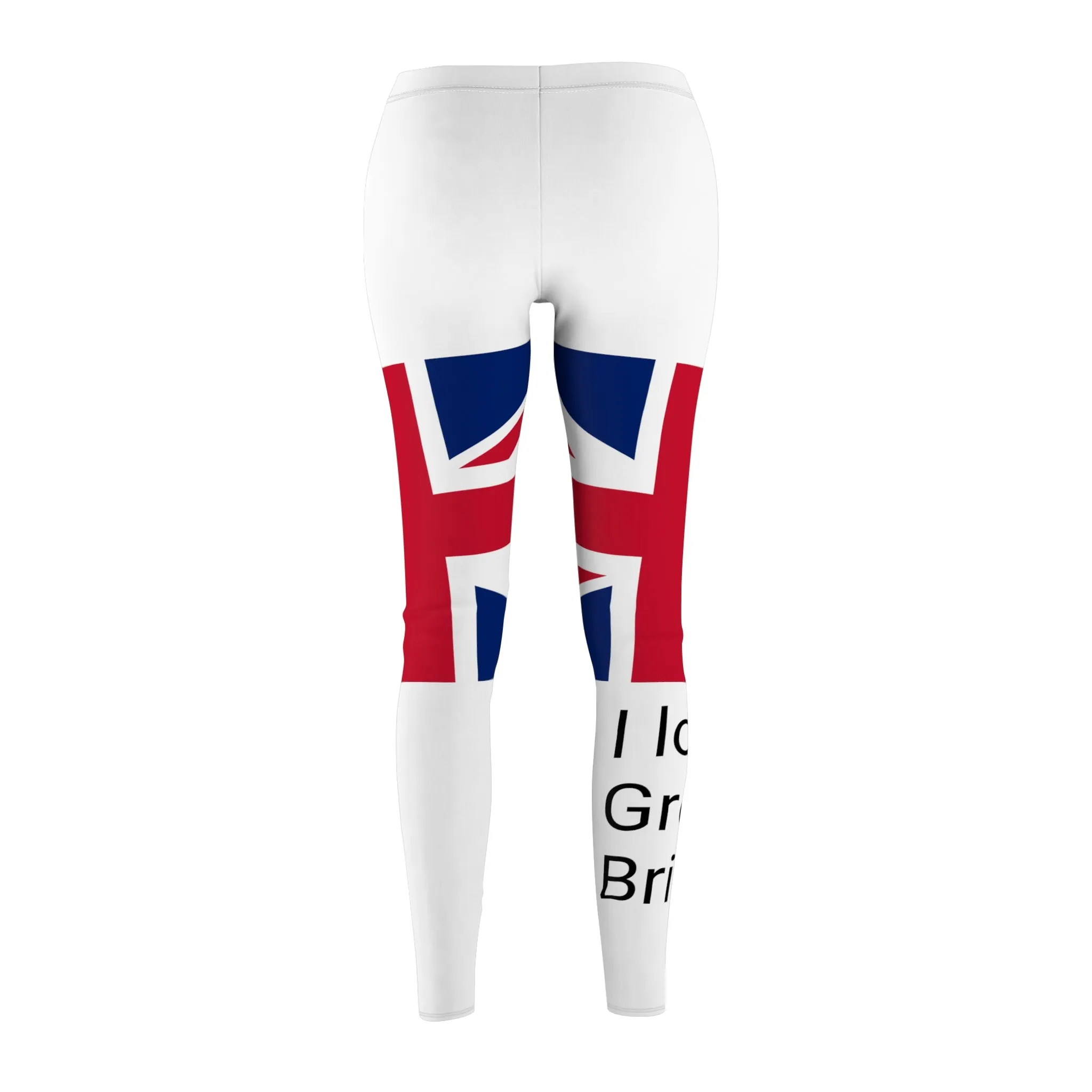 I Love Great Britain Women's Cut & Sew Casual Leggings (AOP)