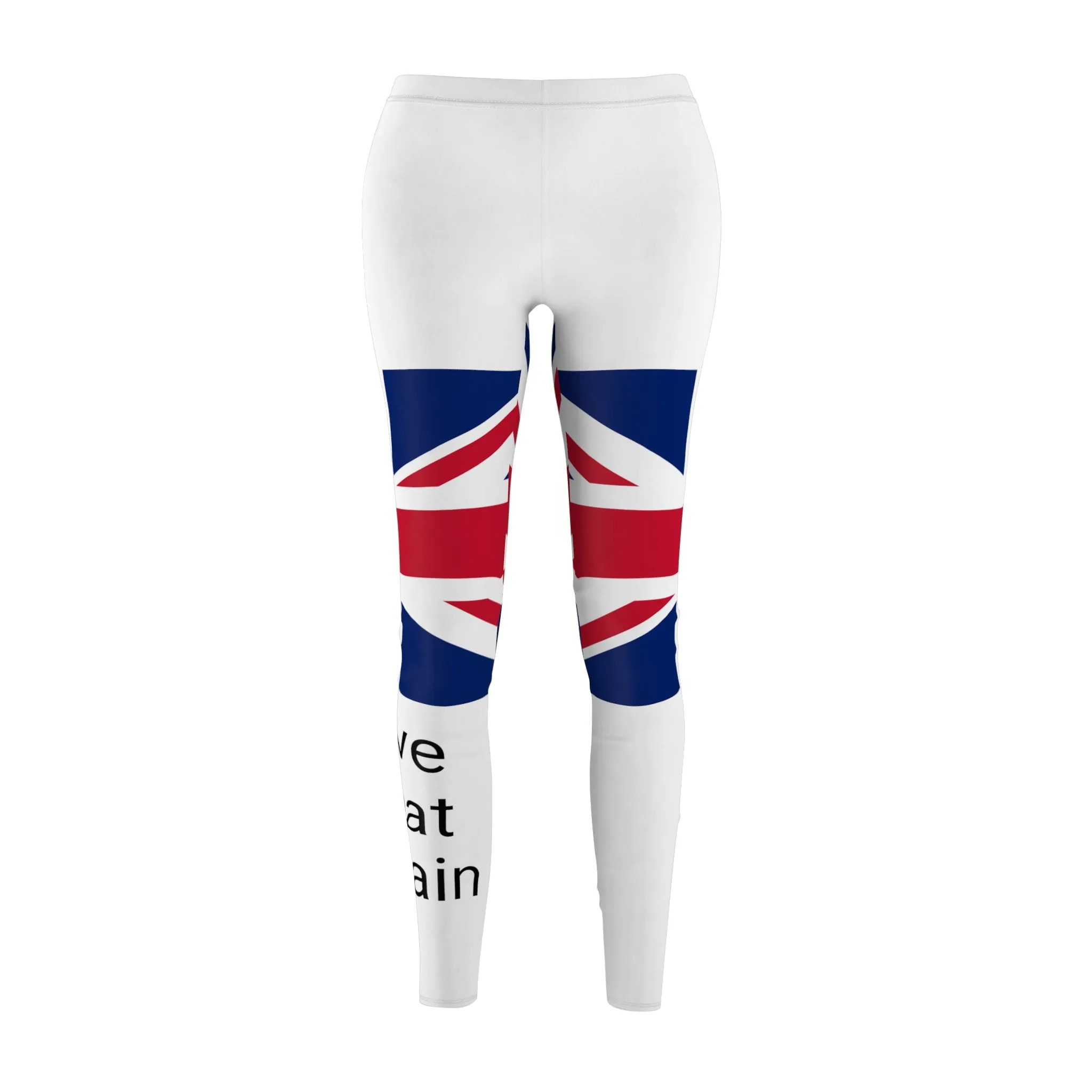 I Love Great Britain Women's Cut & Sew Casual Leggings (AOP)