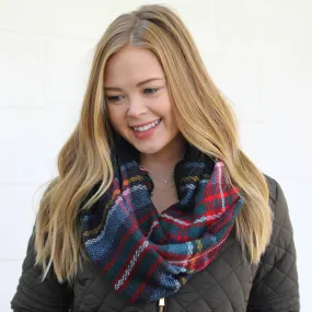 Infinity Scarf Collection - Black Multi