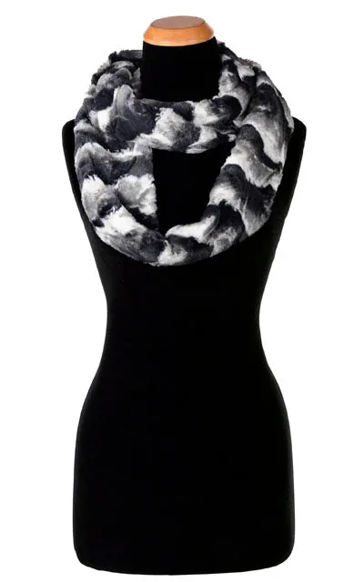 Infinity Scarf - Luxury Faux Fur in Ocean Mist (Limited Availability)