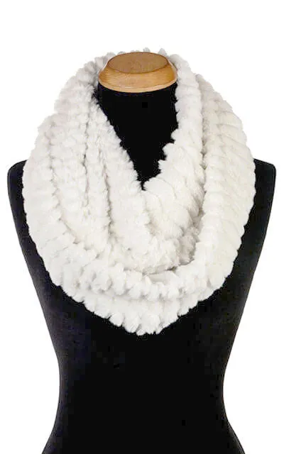 Infinity Scarf - Plush Faux Fur in Falkor (Limited Availability)