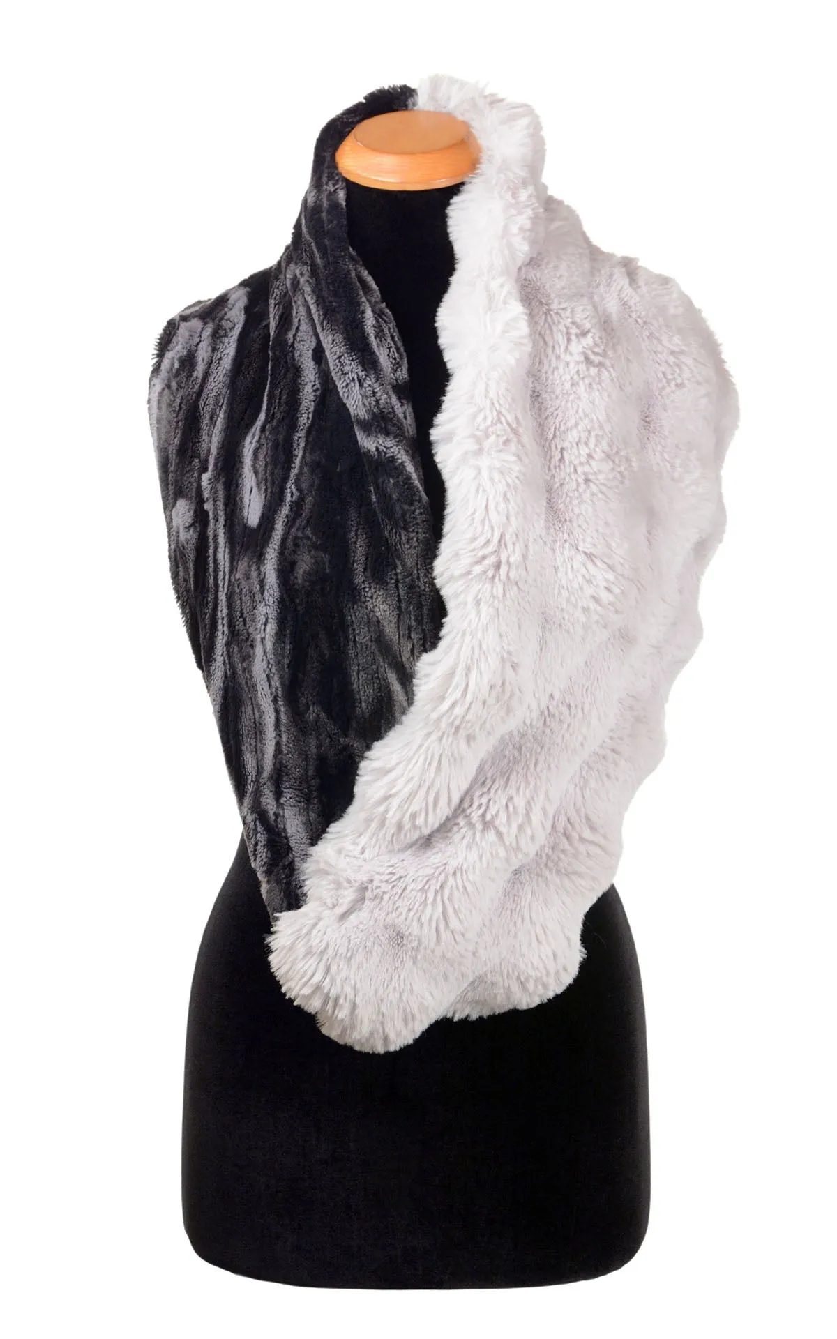 Infinity Scarf Two-Tone - Enchanted Dreams Faux Furs