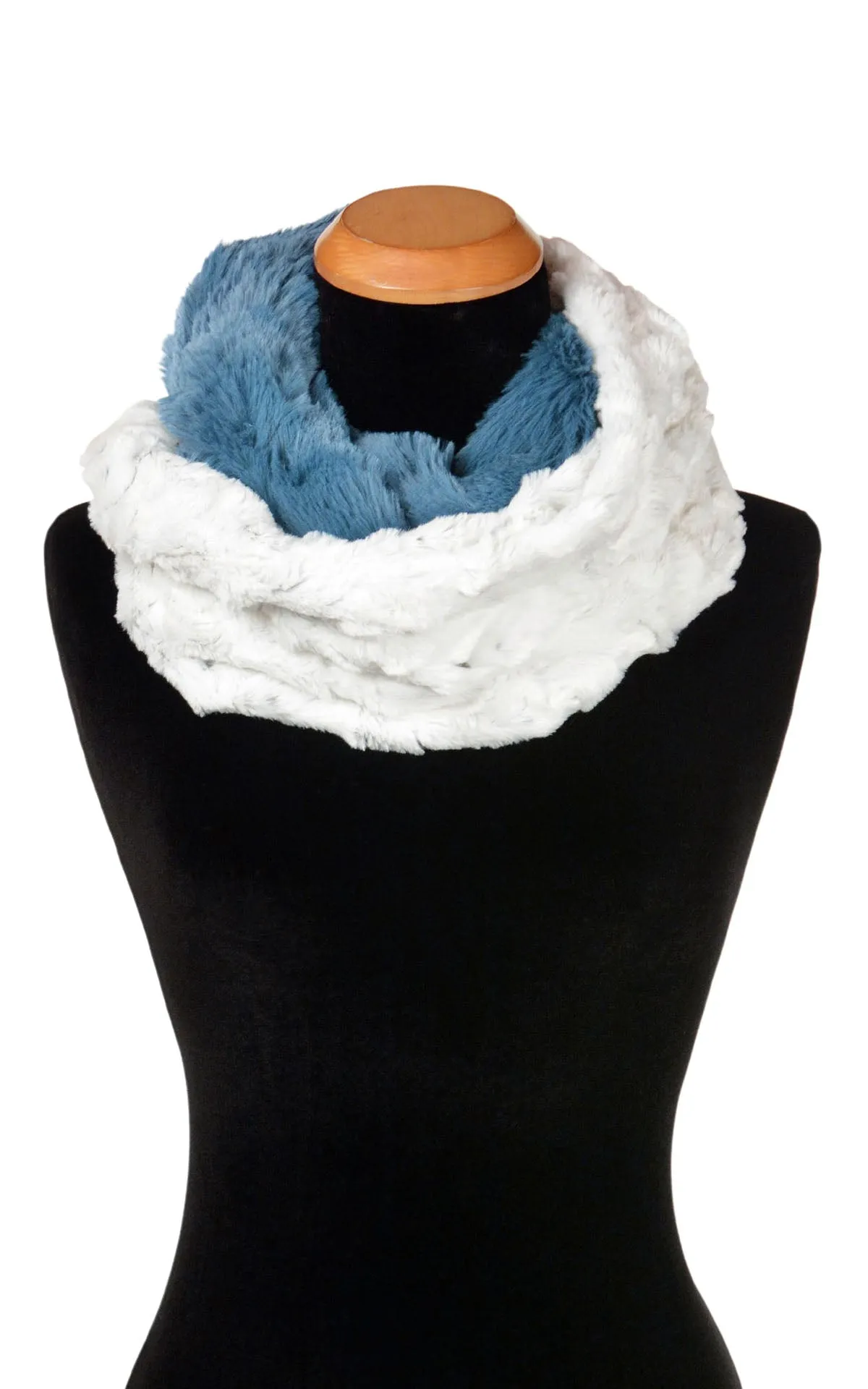 Infinity Scarf Two-Tone - Enchanted Dreams Faux Furs