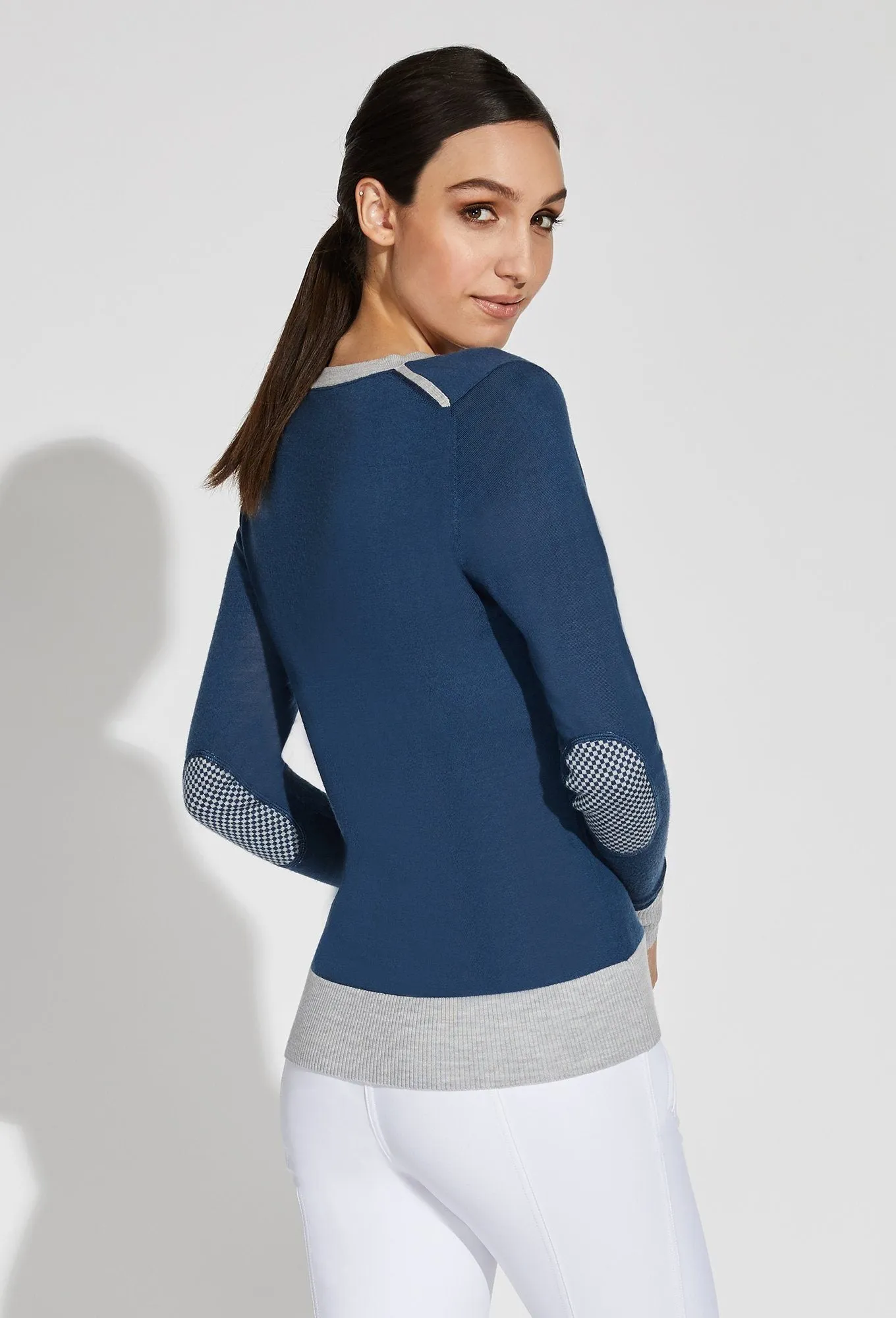 Jane V-Neck Merino Sweater