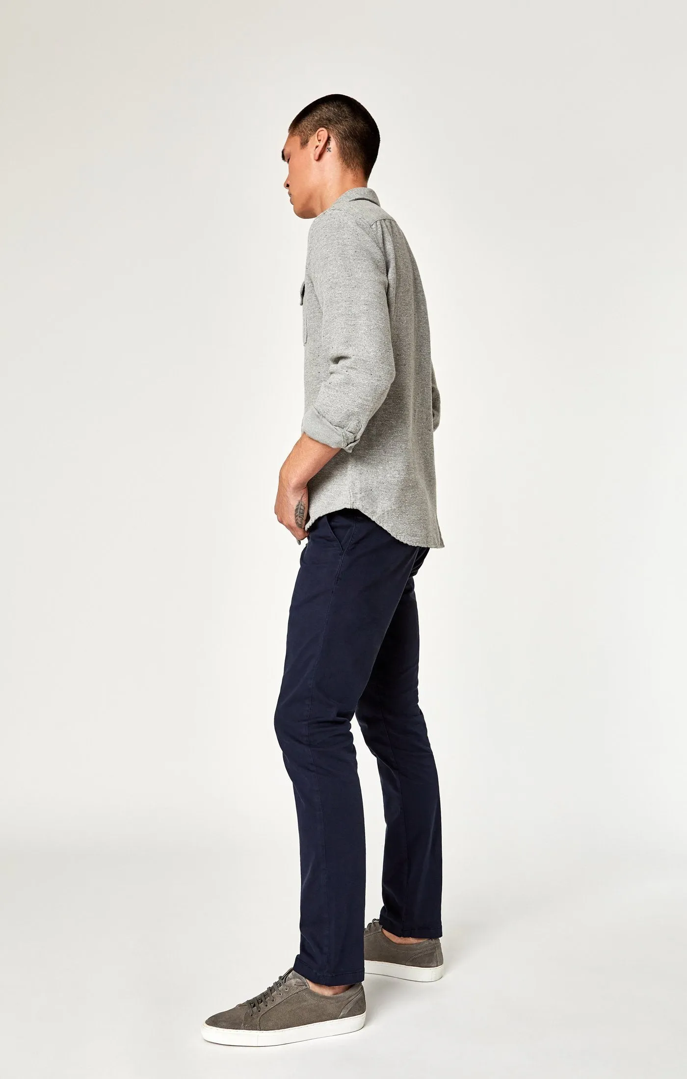 JOHNNY SLIM CHINO IN DARK NAVY TWILL