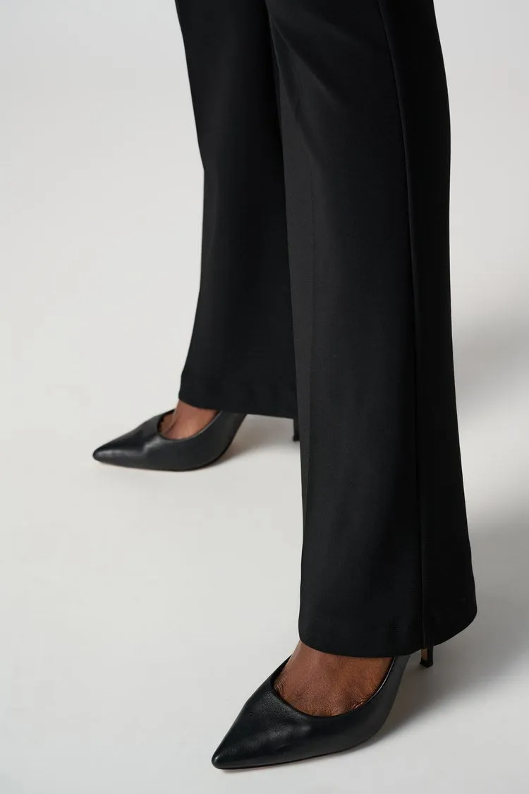 Joseph Ribkoff Black Classic Flared Trousers