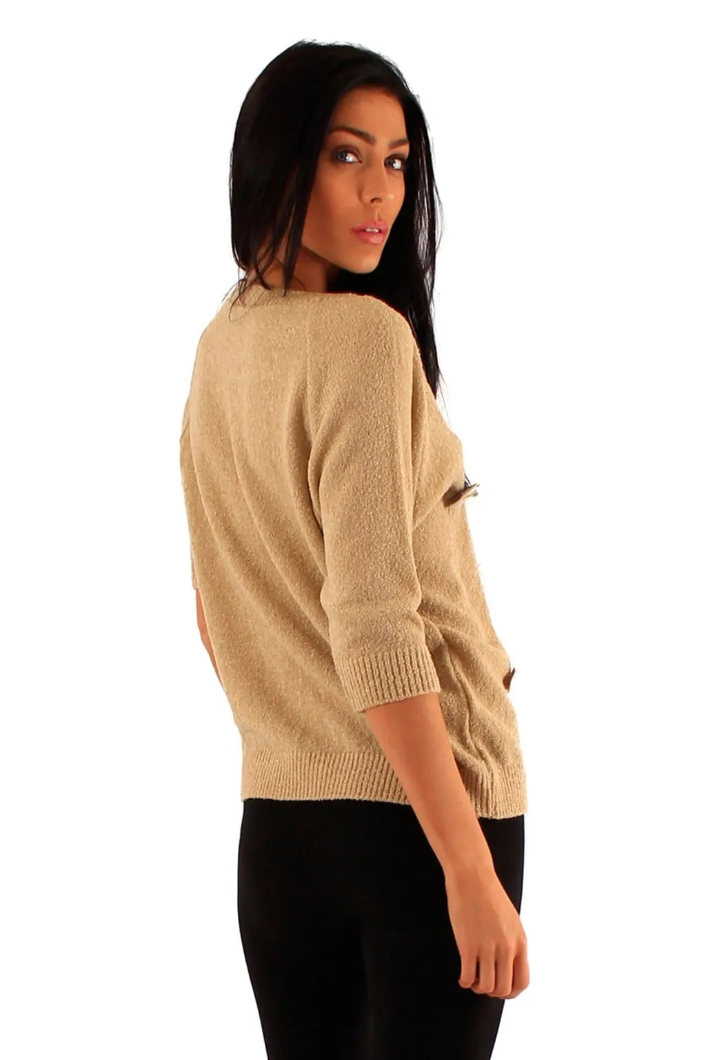 Ladies Half Sleeve Bow Jumper