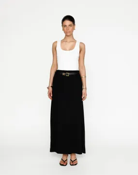 Lillian Maxi Skirt (Black)