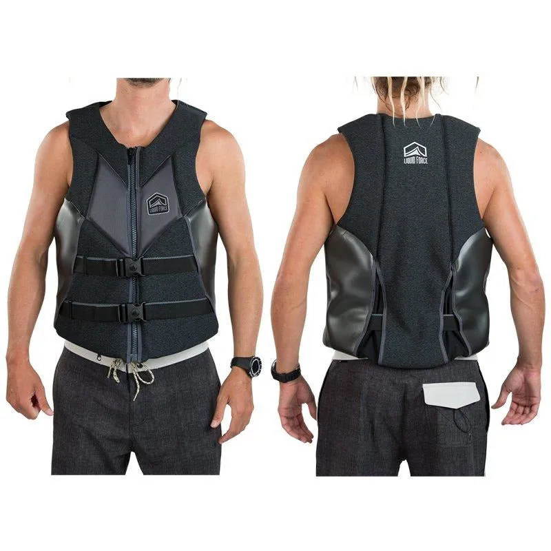 Liquid Force 2021 Axis CGA Wake Vest-Mens Black