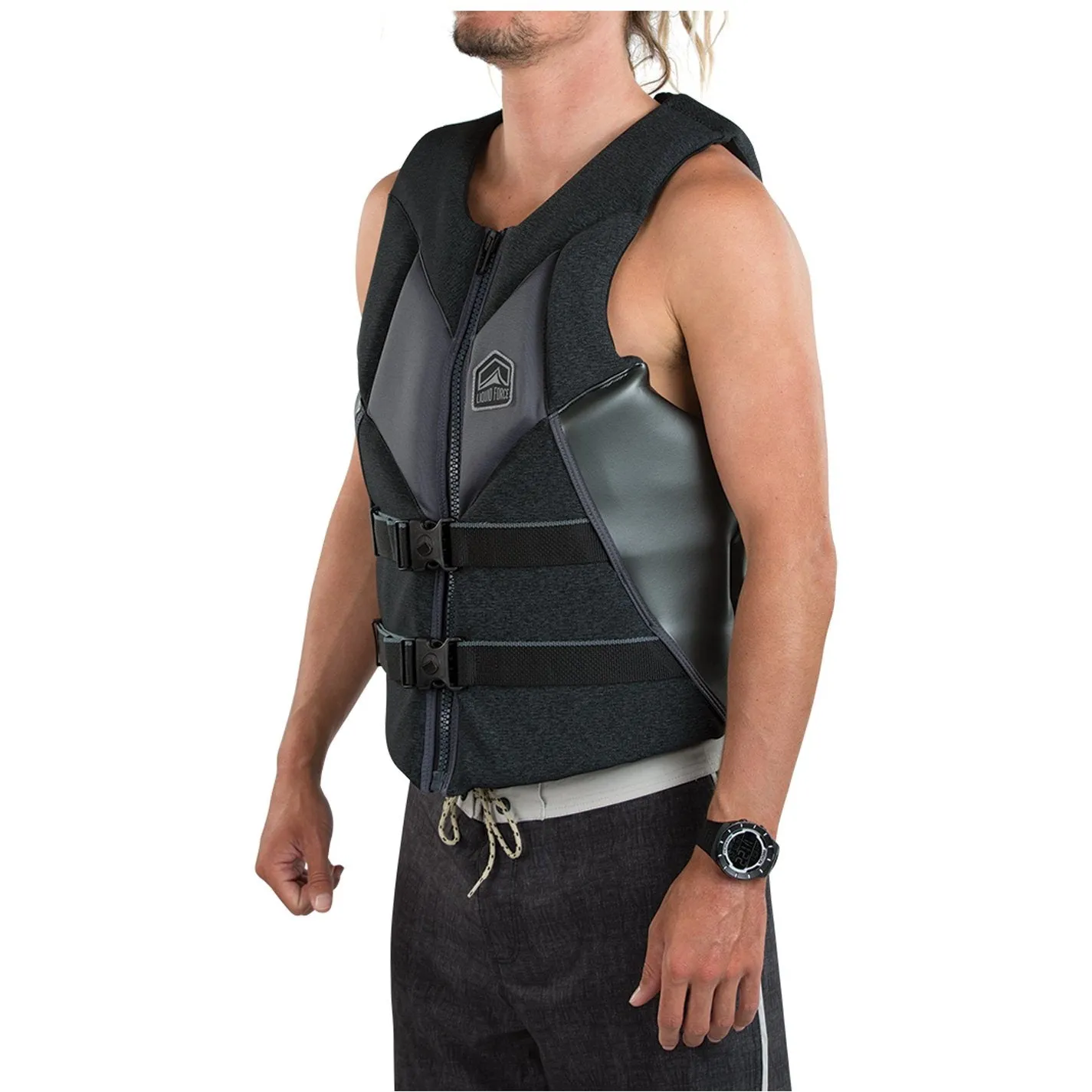 Liquid Force 2021 Axis CGA Wake Vest-Mens Black