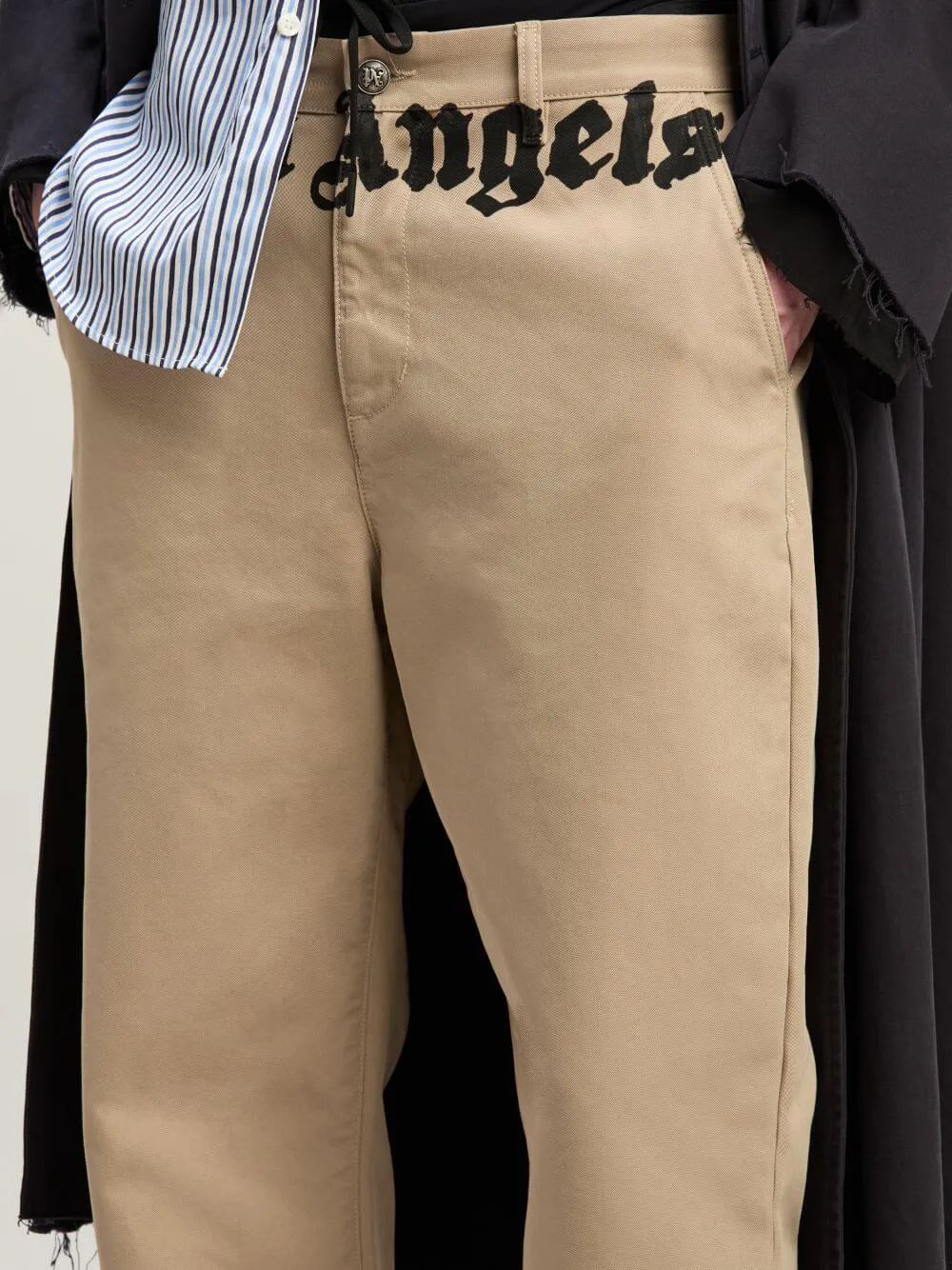 Logo Chino Pants