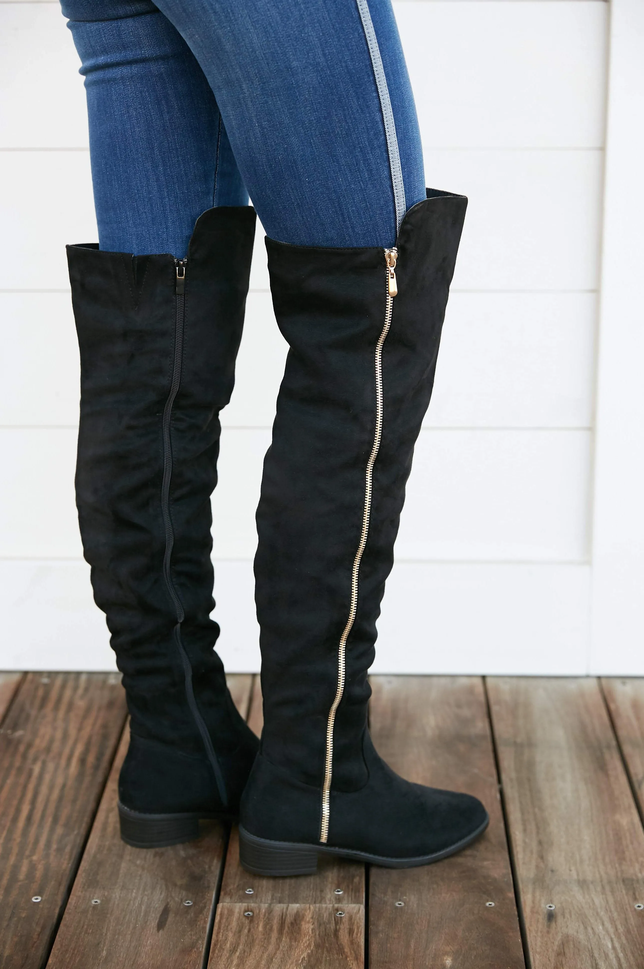 London's Calling Boot In Black