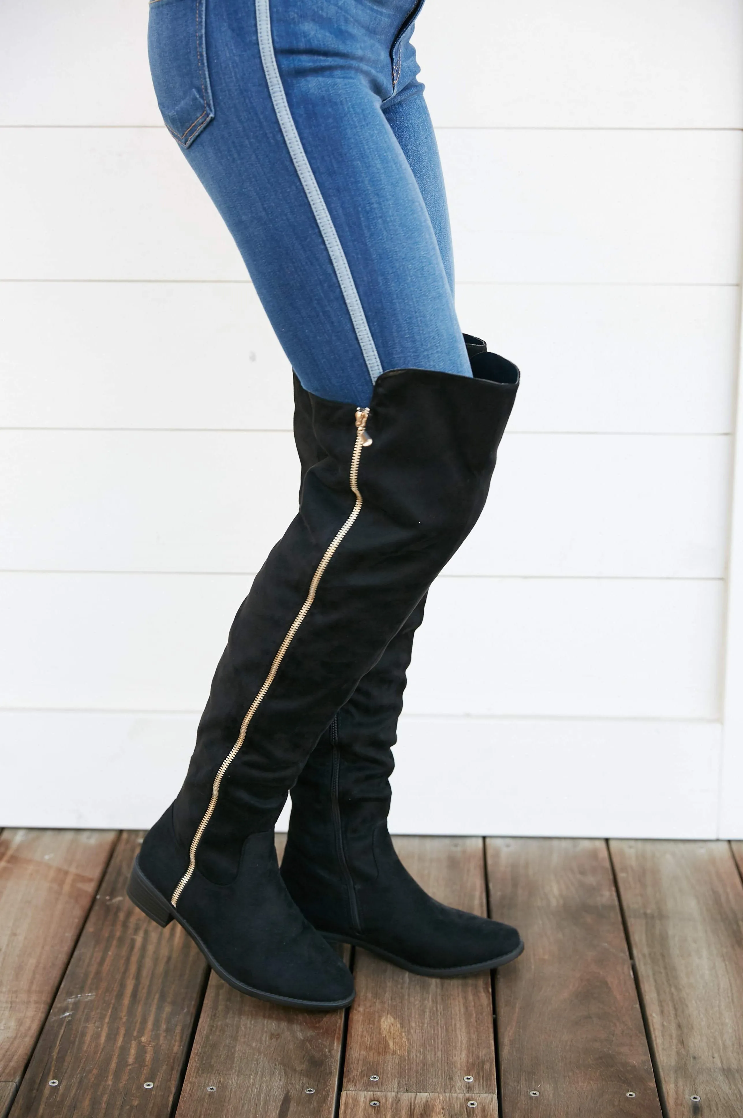 London's Calling Boot In Black