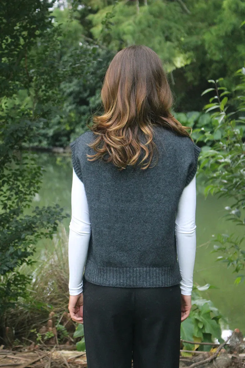 Lothlorian Serene Vest - Possum Merino 9788