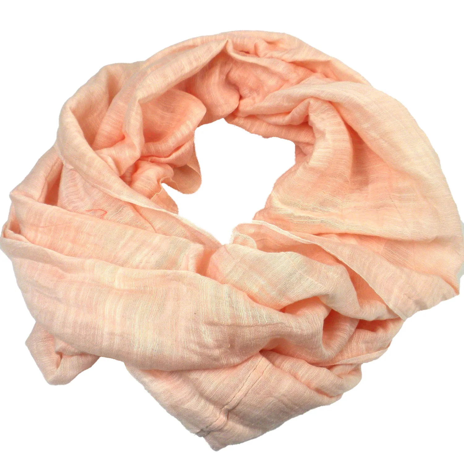 Lucille Infinity Scarf in Melon Faire Collection