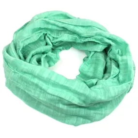 Lucille Infinity Scarf in Sea Green Faire Collection