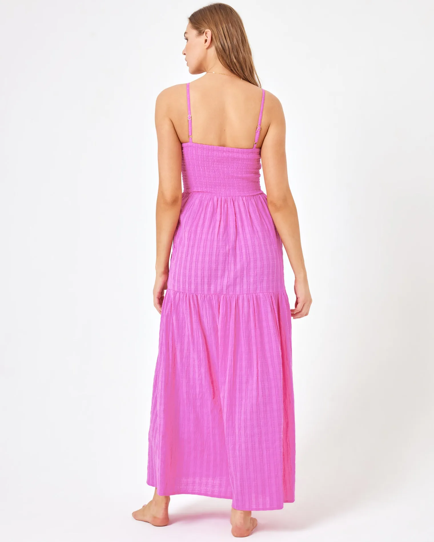 Mallorca Dress - Raspberry