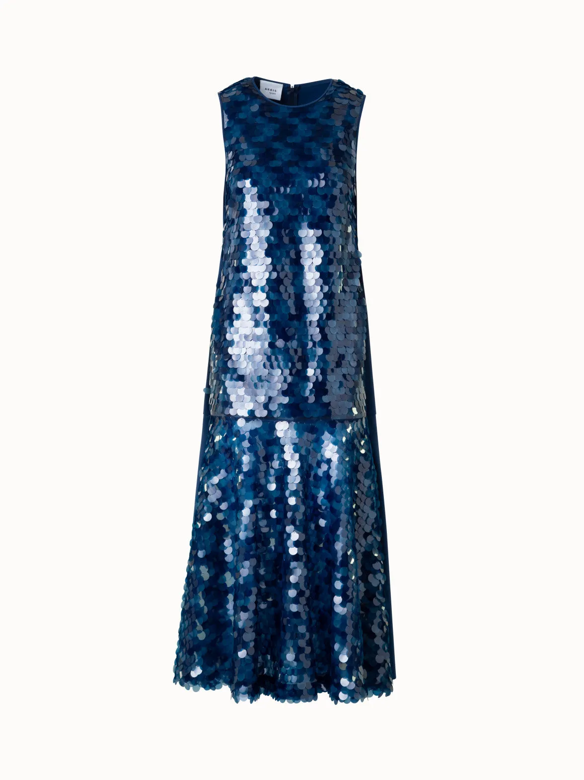 Maxi Dress in Dot Sequins