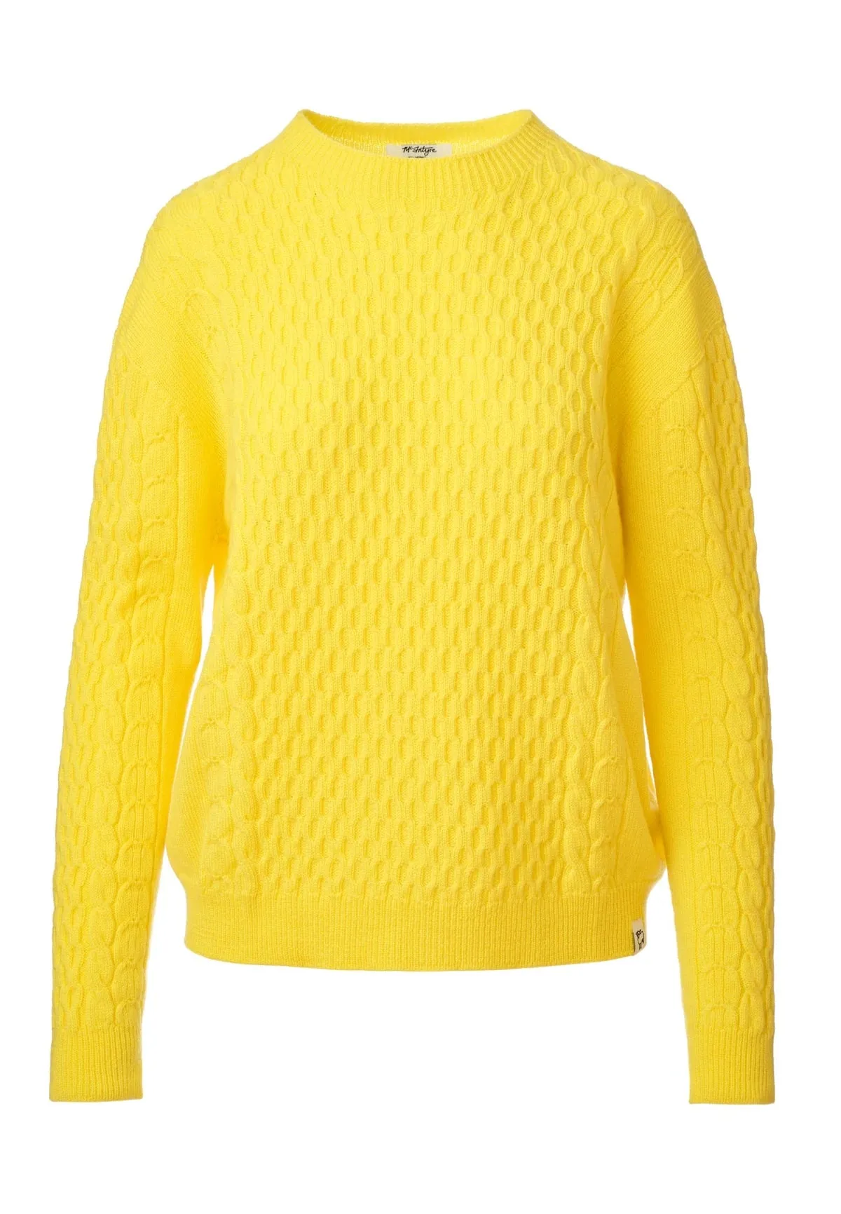 McIntyre Bella Sweater in Illuminating Yellow - Final Sale