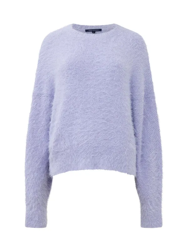 Meena Fluffy Boat Neck Jumper