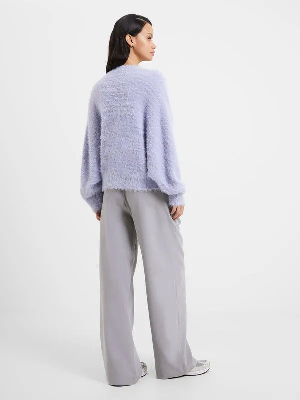 Meena Fluffy Boat Neck Jumper