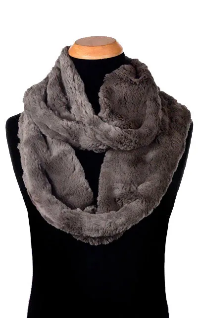 Men's Infinity Scarf - Cuddly Faux Furs