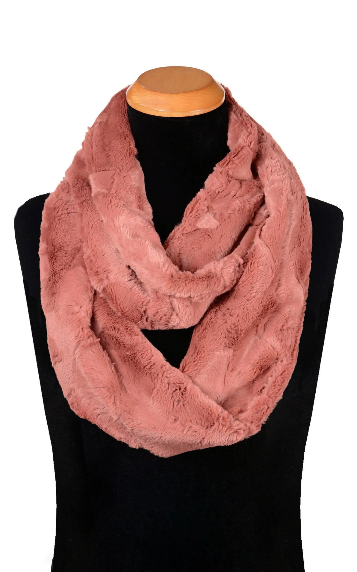 Men's Infinity Scarf - Cuddly Faux Furs