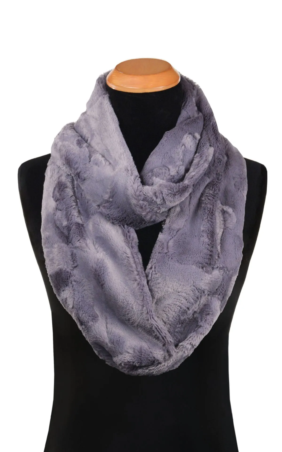 Men's Infinity Scarf - Cuddly Faux Furs