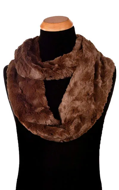 Men's Infinity Scarf - Cuddly Faux Furs