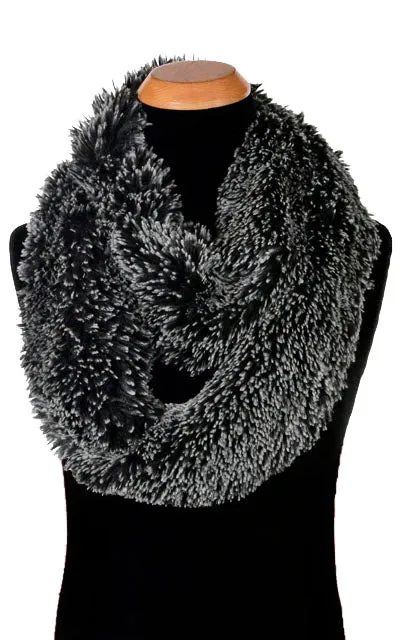 Men's Infinity Scarf - Fox Faux Fur