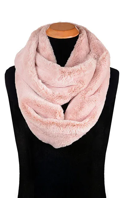 Men's Infinity Scarf - Frosted Faux Furs