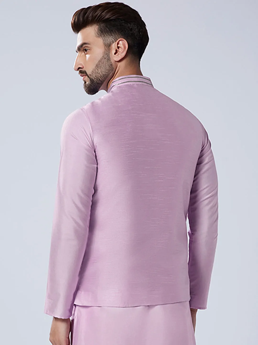 Men's Lavender Only Nehru Jacket