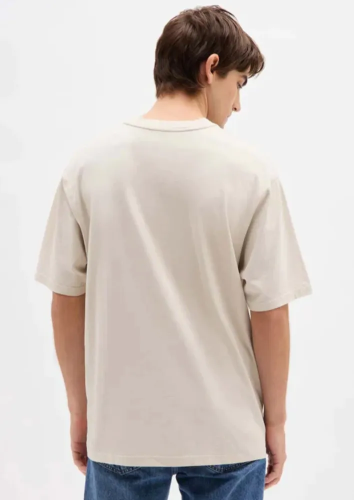 Mens Organic Oversized Tee Limestone