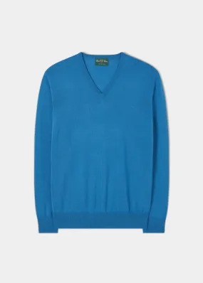 Millbreck Men's Merino Wool Jumper in Zircon - Regular Fit