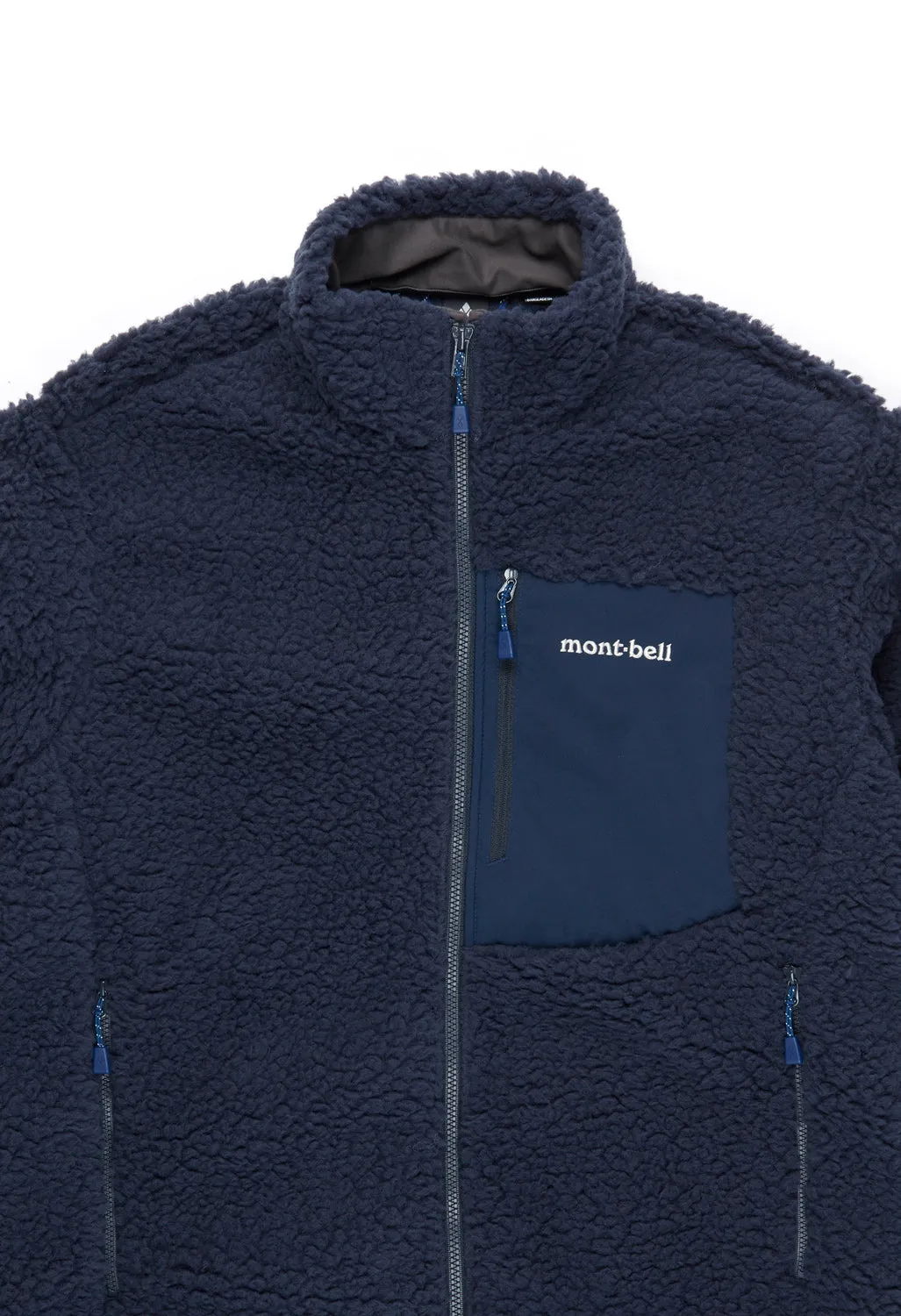 Montbell Men's Climaplus Shearling Jacket - Navy