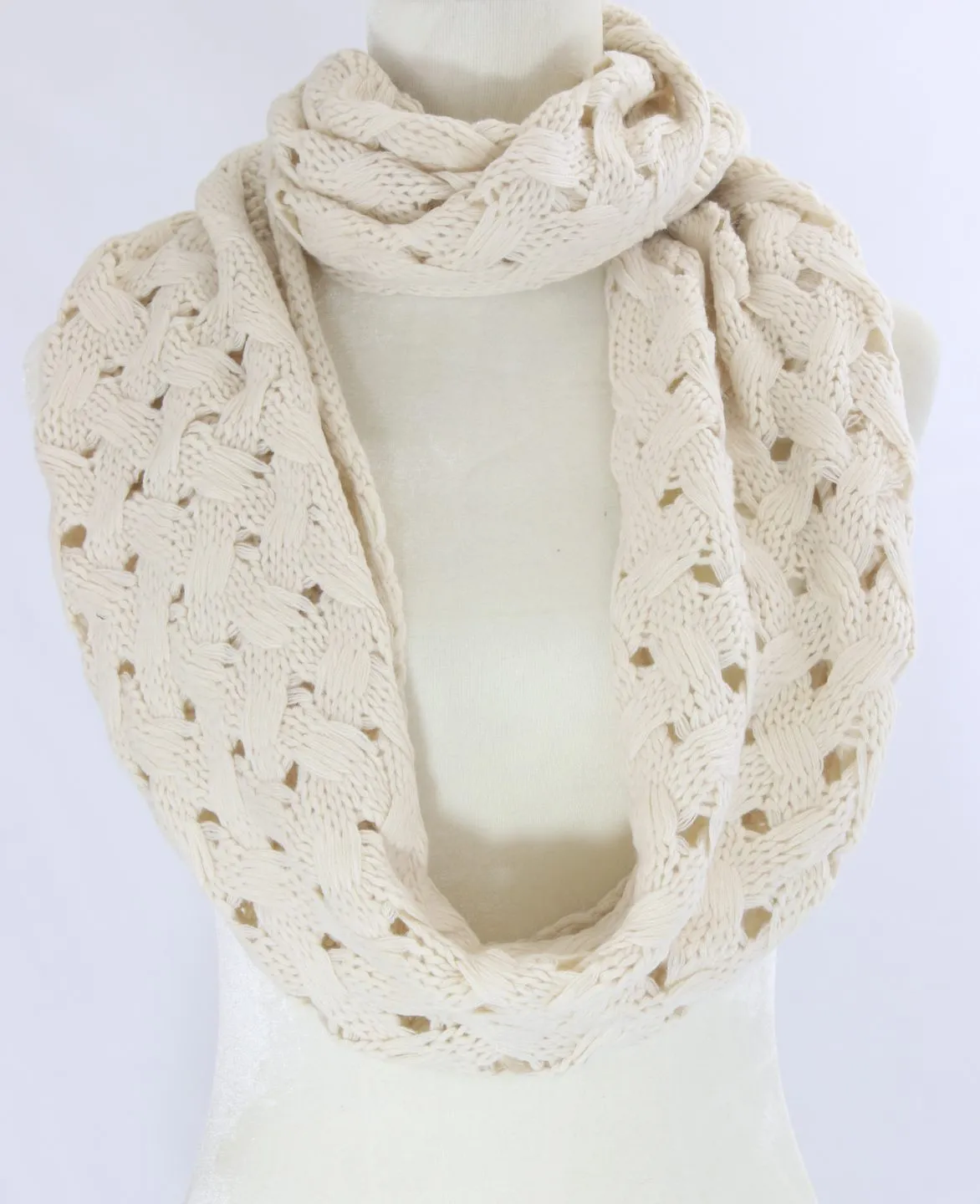 New York crochet infinity scarf