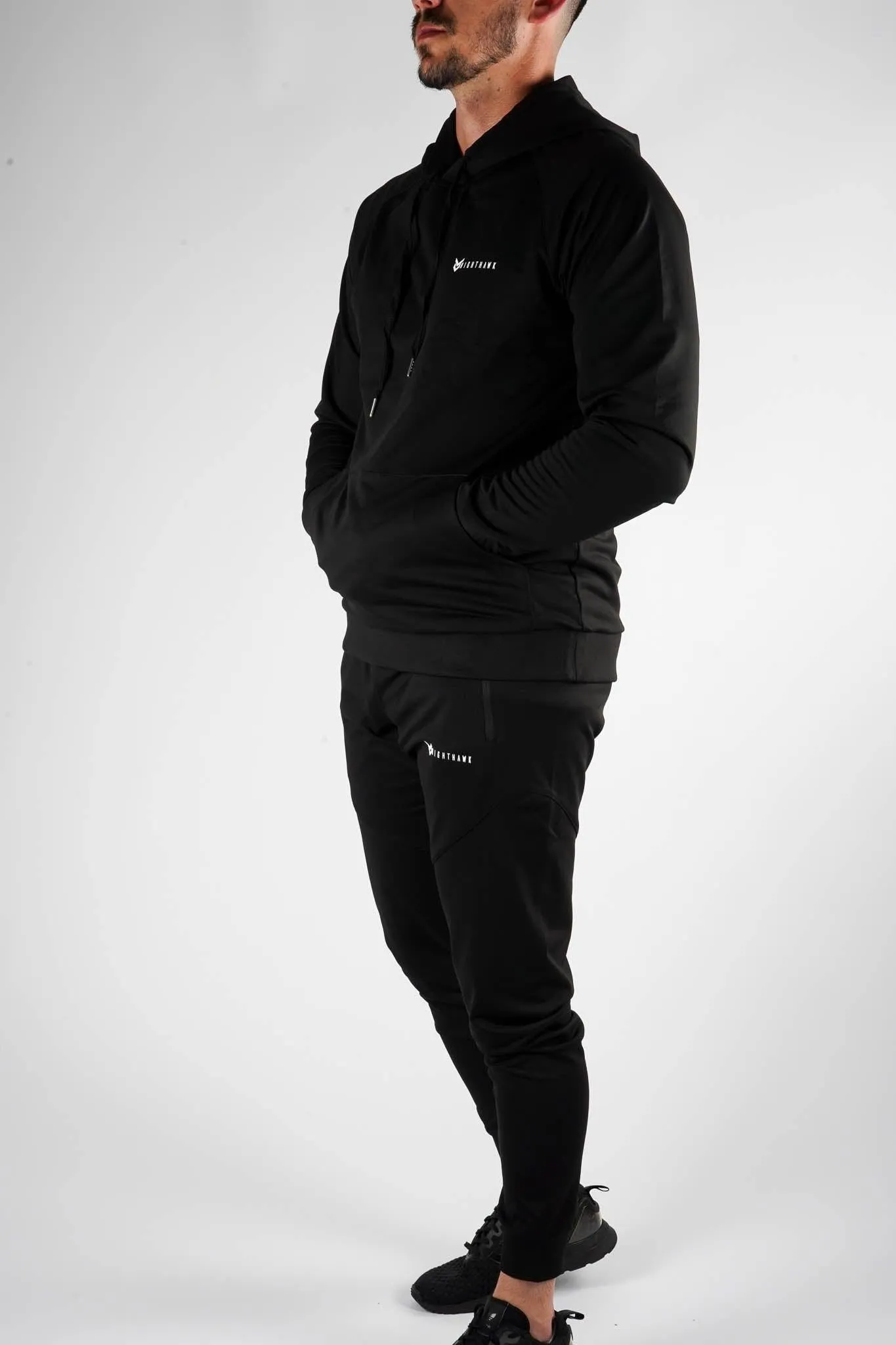 Nighthawk Tracksuit Set Black (GENDER NEUTRAL)