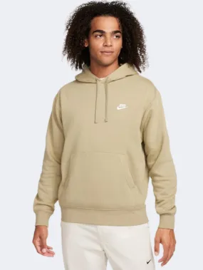 Nike Club Men Lifestyle Hoody Neutral Olive/White