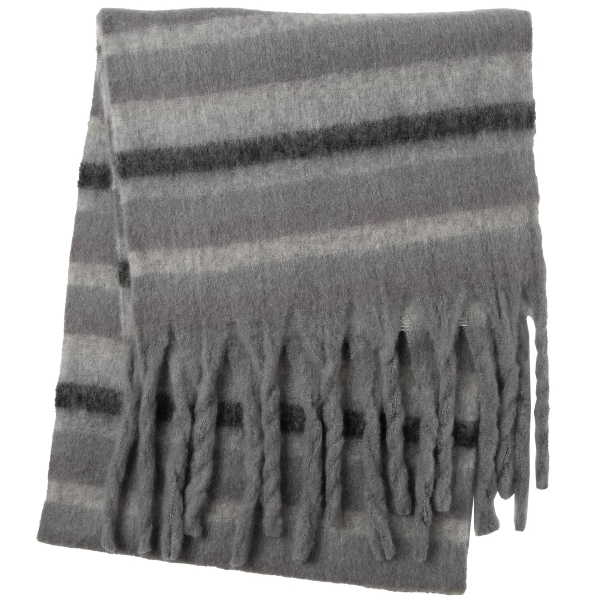 Oakley - Woven Scarf with Tassled Ends