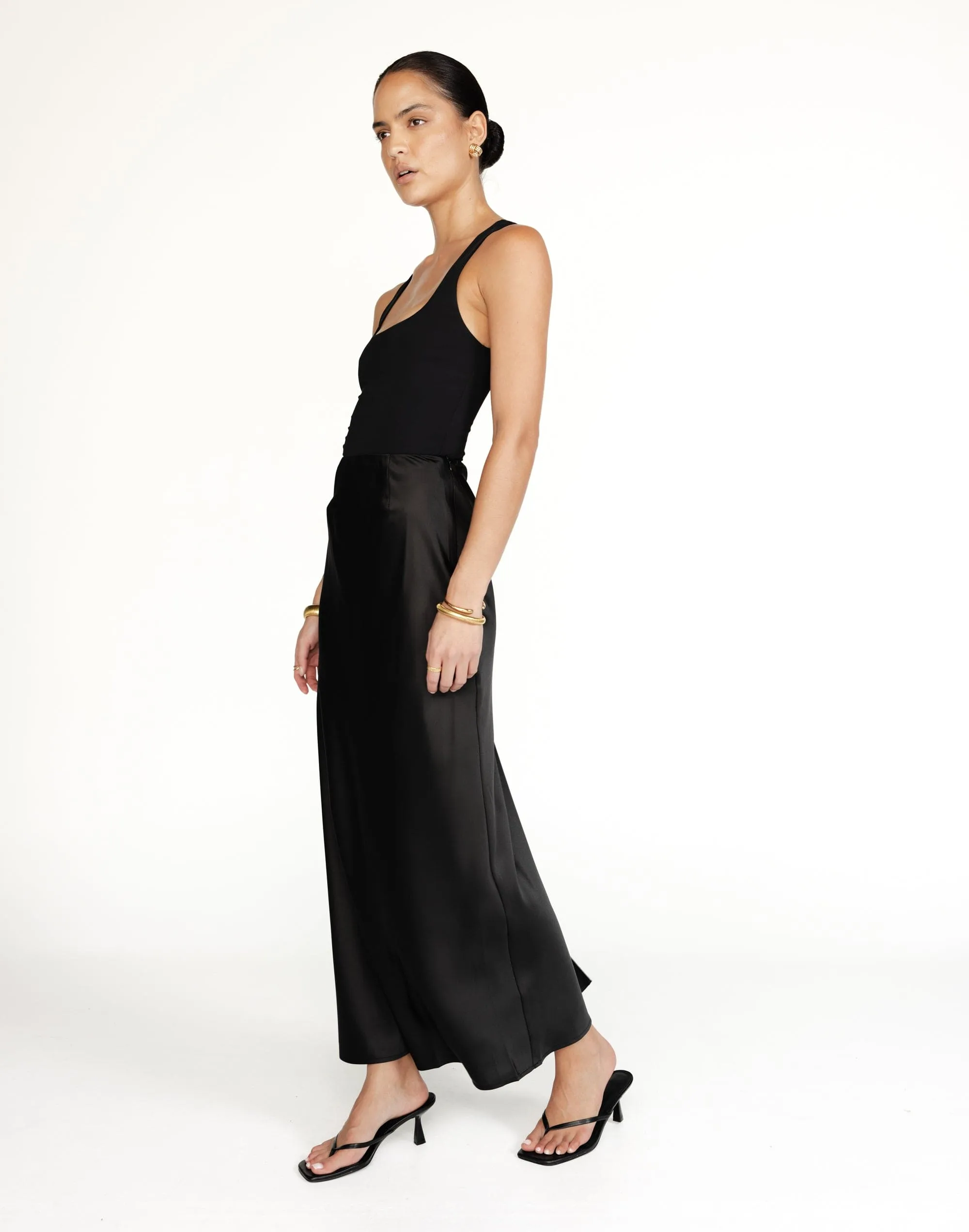 Odelia Maxi Skirt (Black)