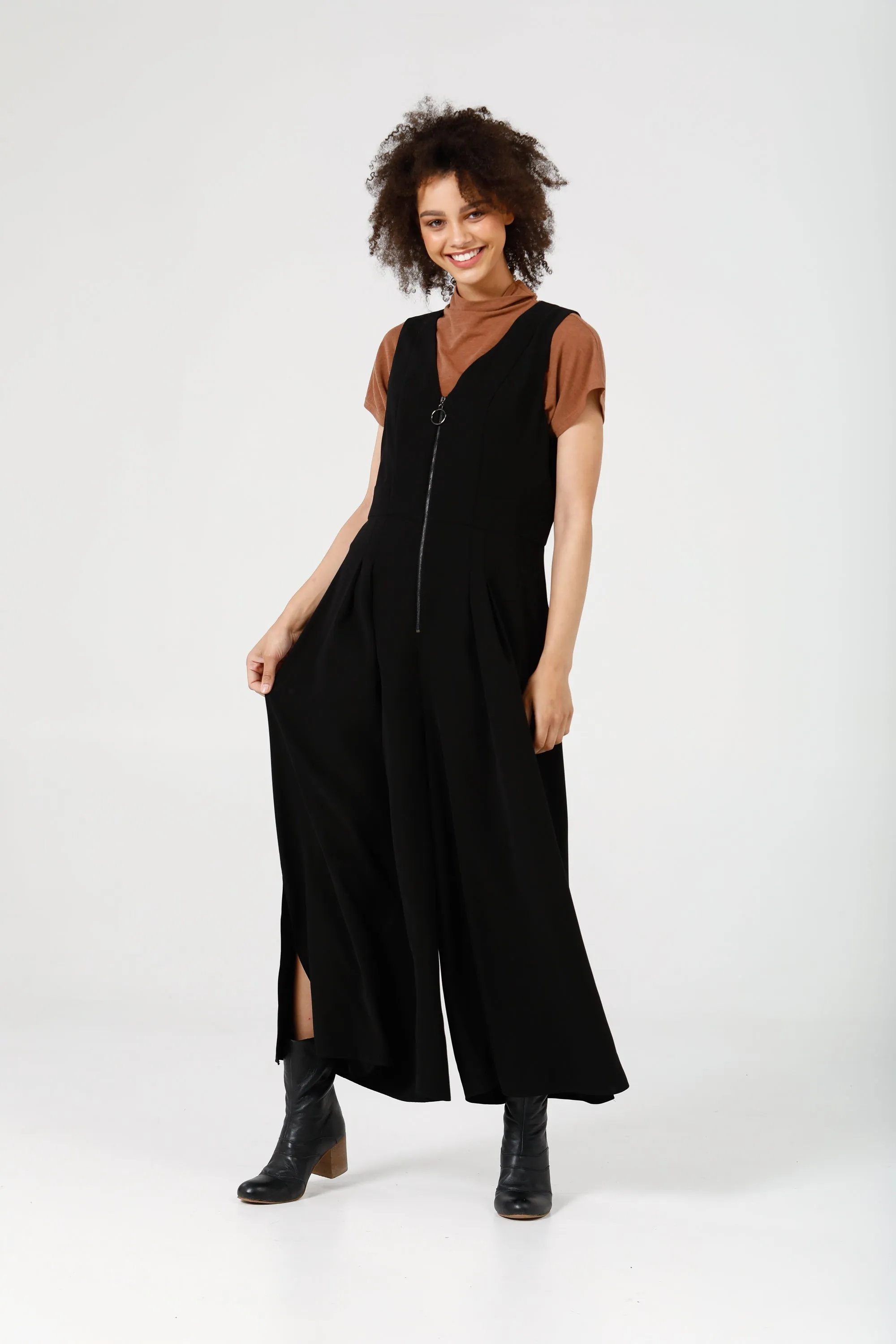 Odeon Pantsuit in Black