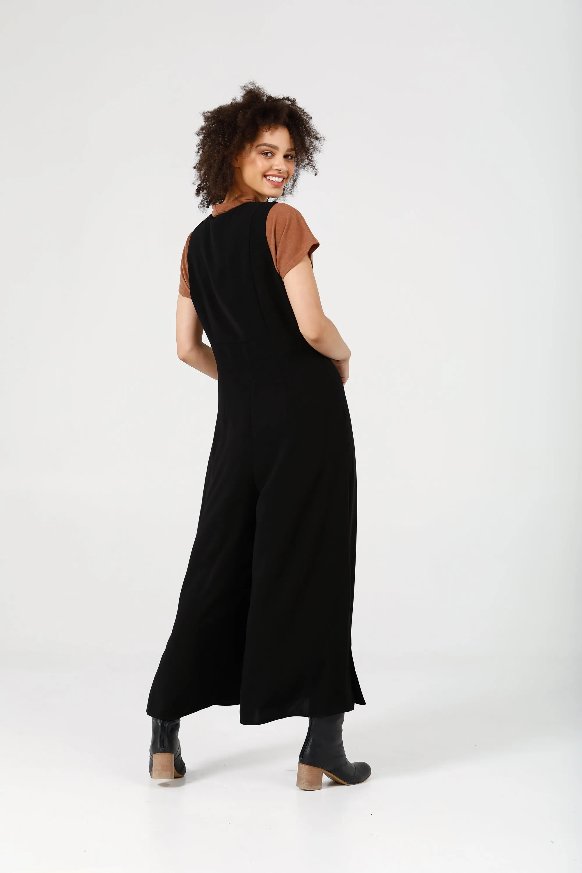 Odeon Pantsuit in Black