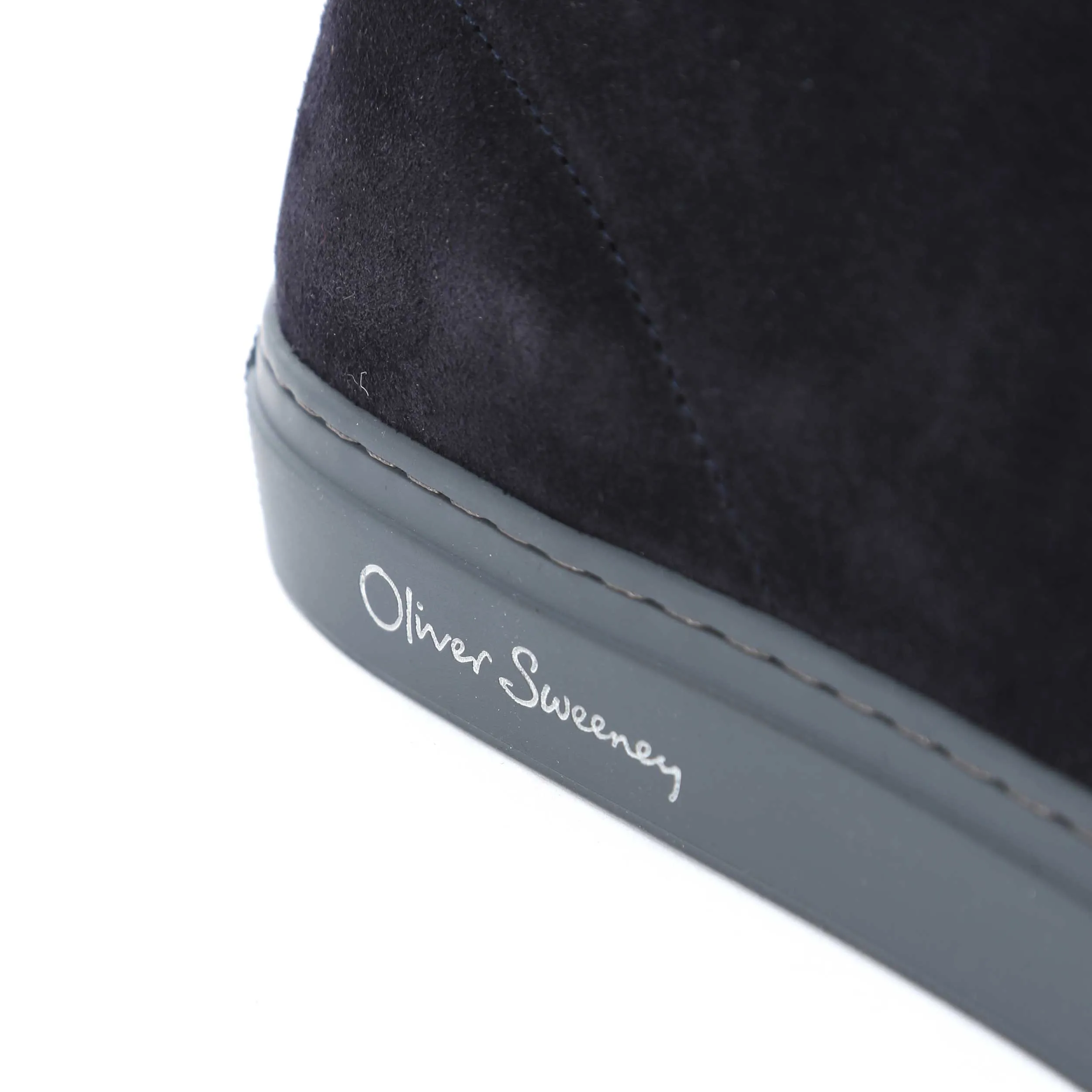 Oliver Sweeney Torrejao Trainer in Navy Suede